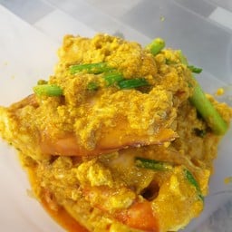 กุ้งผัดผงกะหรี่