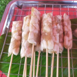 ไข่หมึกย่าง