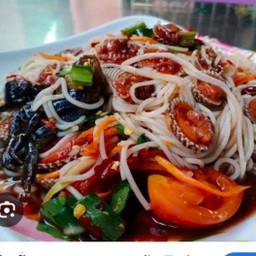 ตำซั่วหอยแครง