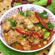 แกงป่าซี่โครงหมู