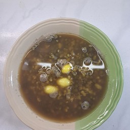 ต้มถั่วเขียวน้ำตาลอ้อย