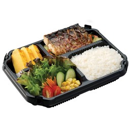 เทปันยากิ ปลาซาบะ เบนโตะ