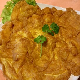 ไข่เจียวกุ้งสับ