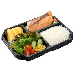 เทปันยากิ ปลาแซลมอน เบนโตะ