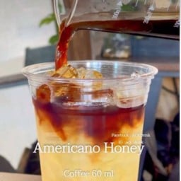 Iced Honey Americano