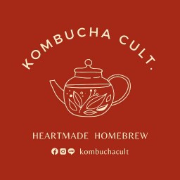 Kombucha Cult. คอมบูฉะแท้ต้องคอมบูฉะ คัลท์ (ชาหมักออร์แกนิกมีโพรไบโอติกส์) จตุจักร
