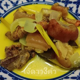 ต้มหนางหมู