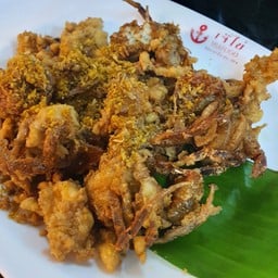 ปูนิ่มทอดกระเทียม