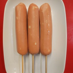 ไส้กรอกชีสหมูจัมโบ้ปิ้งย่าง