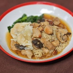 บะหมี่+เกี๊ยวกุ้ง หน้าไก่