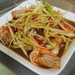 ตำปลาร้ากุ้งสุก