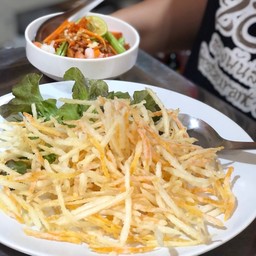 ส้มตำทอด