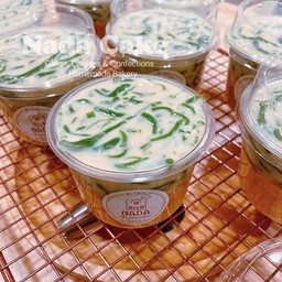 เค้กลอดช่องวัดเจษแท้ แบบถ้วย