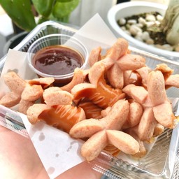 ไส้กรอกไก่หนังกรอบ(12ชิ้น)