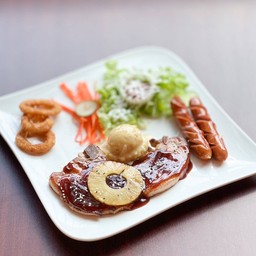 พอร์คชอพ BBQ