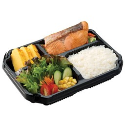 เทปันยากิ ปลาแซลมอน เบนโตะ