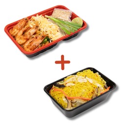 หมี่ซั่วออริจินอลเจ,หมี่ฮ่องกงผัดไทยกุ้งสด