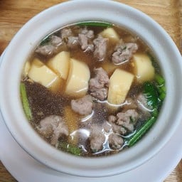 แกงจืดเต้าหู้หมูสับ