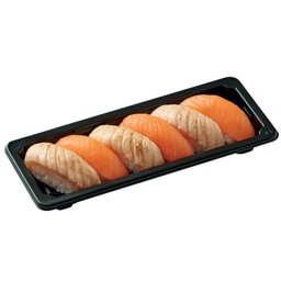 Salmon Sushi & Aburi Salmon Sushi