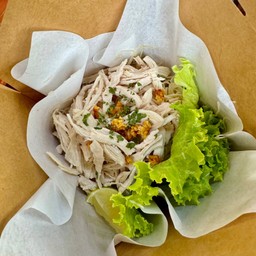 หมี่คลุกไก่ฉีก