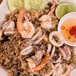 ข้าวผัดมันกุ้ง