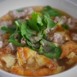 ต้มจืดไข่น้ำหมูสับ