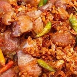 แหนมซี่โครงทอด