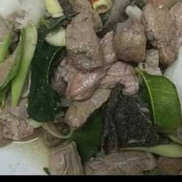ลวกจิ้มเนื้อ