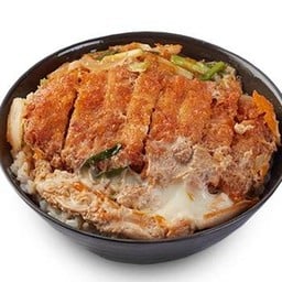 ข้าวหน้าหมูทอด