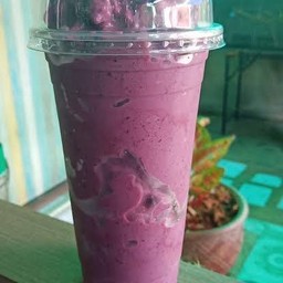 น้ำบลูเบอร์รี่ปั่นสมูทตี้