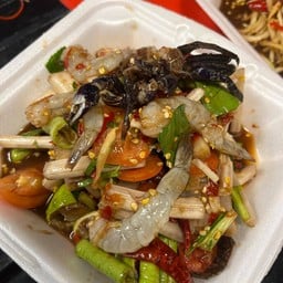 ส้มตำครกโหลงตลาดมีดีมาร์เก็ต(ส้มตำ,ยำ) ตลาดมีดีมาร์เก็ต