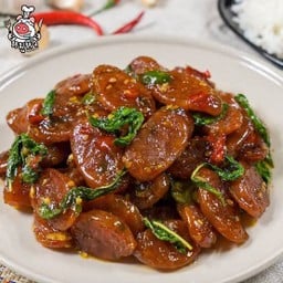 กะเพรากุนเชียง (ราดข้าว)