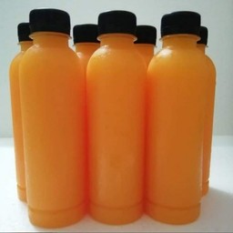 น้ำส้มคั้นสด 300 ml. (ขวดเล็ก)