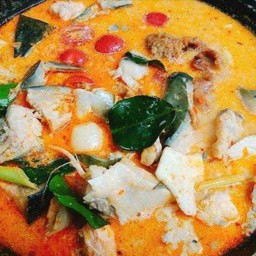 ต้มยำหัวปลาคังน้ำข้น