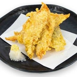 ปลาแซลมอนชุปแป้งทอดเทมปุระ