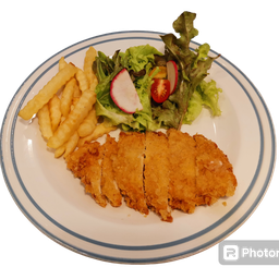 สเต็กไก่ทอด