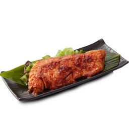 แซลมอนย่างแซ่บ