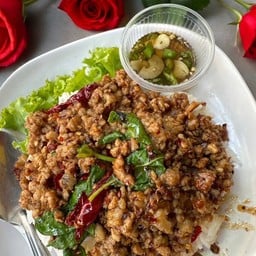 ข้าวกะเพราหมูสับ