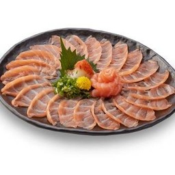 ปลาแซลมอนแล่บาง