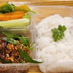 ชุดเซ็ทข้าวลาบคั่ว