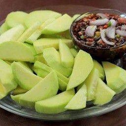 มะม่วง น้ำปลาหวาน ปลาร้าหวาน