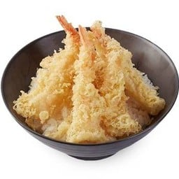 ข้าวหน้ากุ้งเทมปุระ