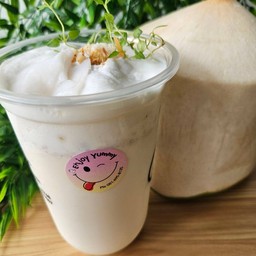 มะพร้าวปั่นนมสด Coconut Milk Shake