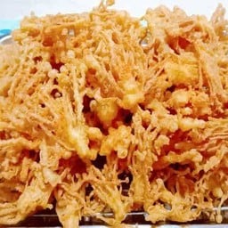 เห็ดเข็มทอด