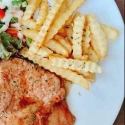 สเต็กหมูซอสเทอริยากิ