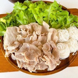 เมี่ยงหมู (เนื้อแดงมันน้อย)
