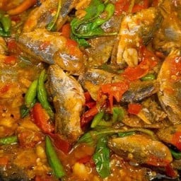 กะเพราปลากระป๋อง (ราดข้าว)