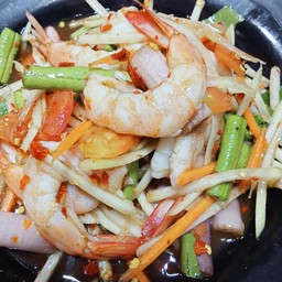 ตำกุ้ง(สุก)
