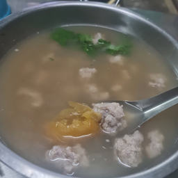 จืดบ๊วยหมูสับ