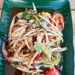 ตำกุ้งสด